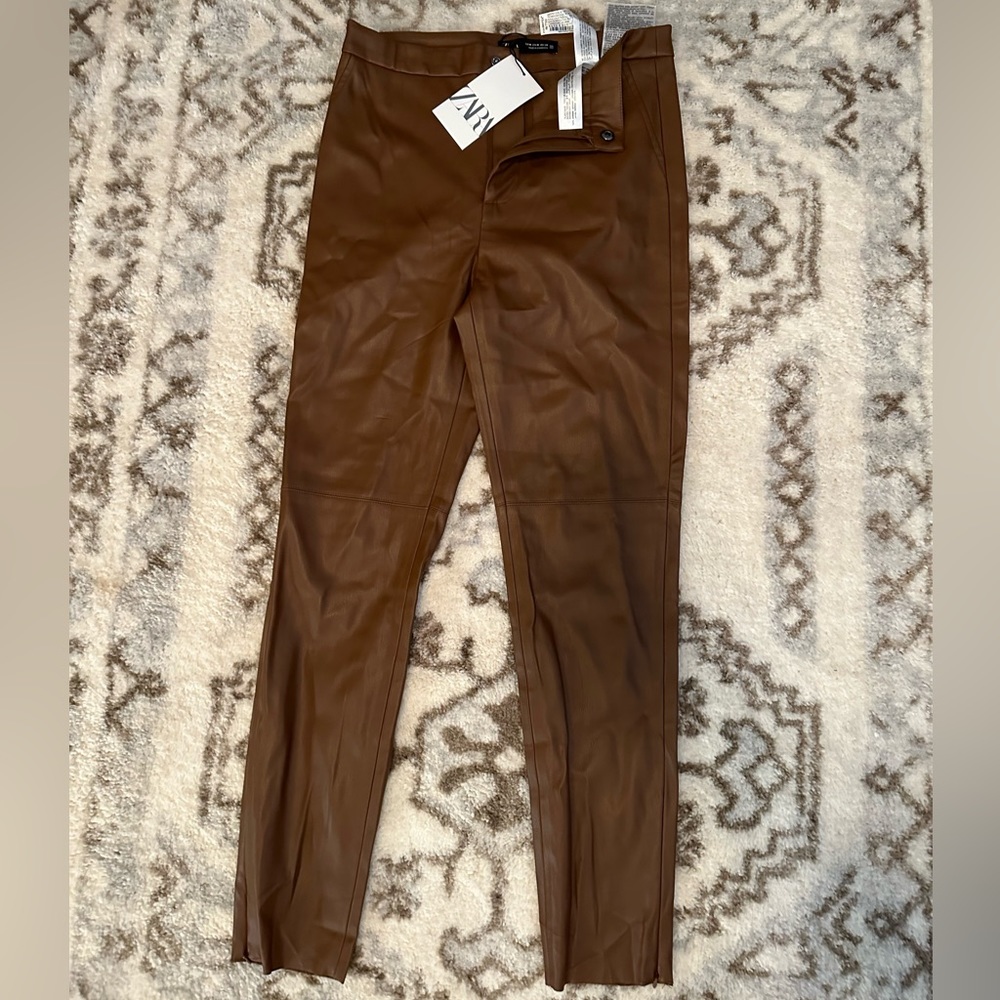 Brown hi-rise legging